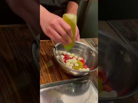 トマト料理！！カプレーゼ作ったよ　#shorts