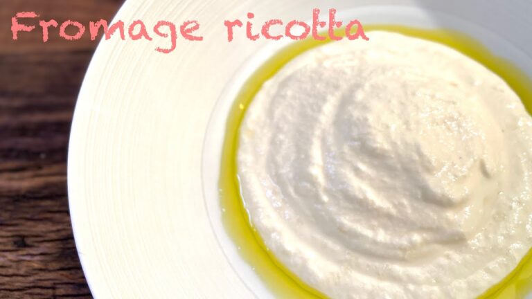 【材料３つで超簡単！】自家製リコッタチーズの作り方。How to make ricotta cheese/Comment faire du fromage ricotta