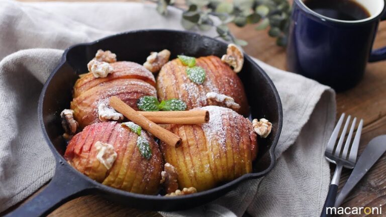 シナモンバターでしっとり。 ハッセルバック アップル の レシピ 作り方