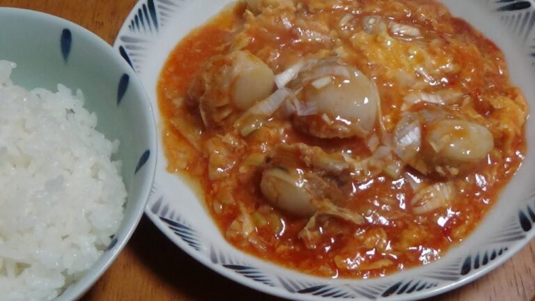 チリソースの作り方　ホタテのチリソース　How to make chili sauce