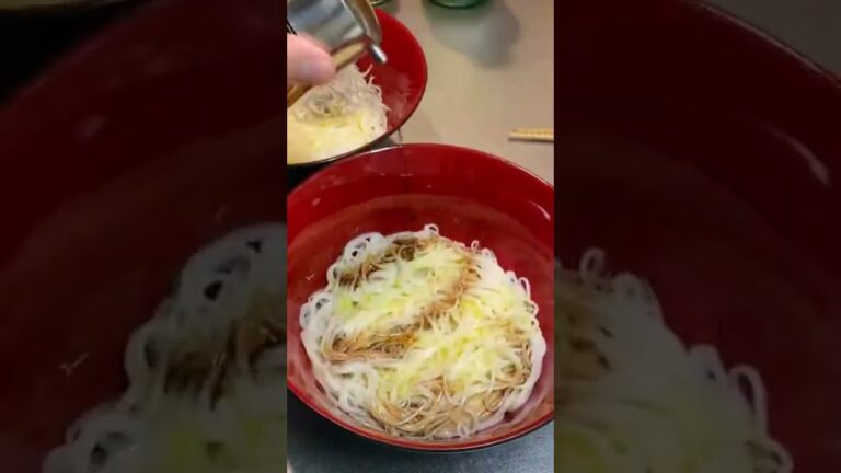 麺つゆで漬けて食べる素麺出てくると萎える派#shorts