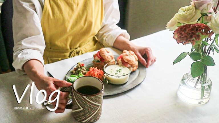 発酵調味料作り / アレンジシューサンドランチ / 40代主婦の日常 / 塩麴 / 醤油麹 / シュー皮アレンジ / 丁寧な暮らし / Making Fermented Seasonings