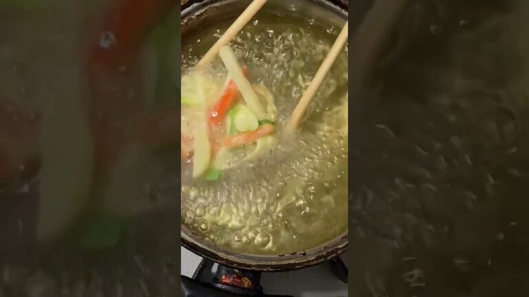 美味しいかき揚げ　きれいな音 #揚げ音 #かき揚げ #天ぷら #油