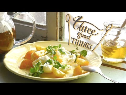 冬に食べたいデザートサラダ【きんかん×ミント×モッツァレラ】- Three Good Things -