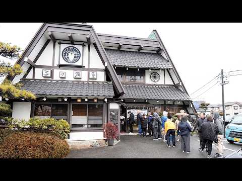 神がかり的な熟練職人スキルで３時間３００人を鬼捌きする愛知最強めん食堂丨Japanese Good Old Diner