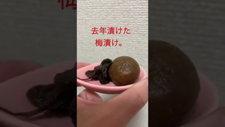 梅漬け。2021。今年はどうしようかな。#梅干し #梅漬け#漬け物 #役者 #杉本茜