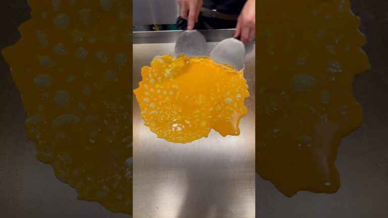 【高速オムレツ】鉄板焼き職人の広島流お好み焼き！Japanese Omelette & Okonomiyaki Egg 鉄板焼き TEPPANYAKI 自由が丘グルメ BY THE WAY