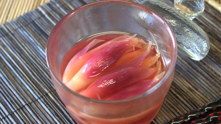 みょうがの甘酢漬け
