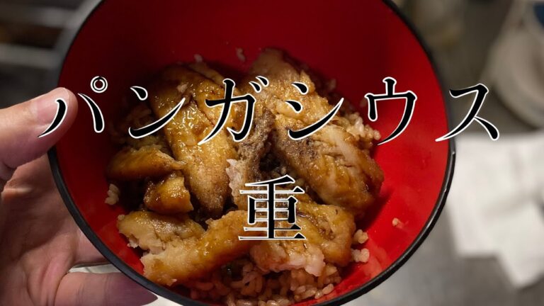 夏のパンガシウス料理
