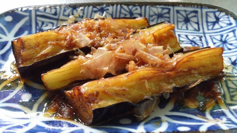 レモン風味の簡単揚げなす