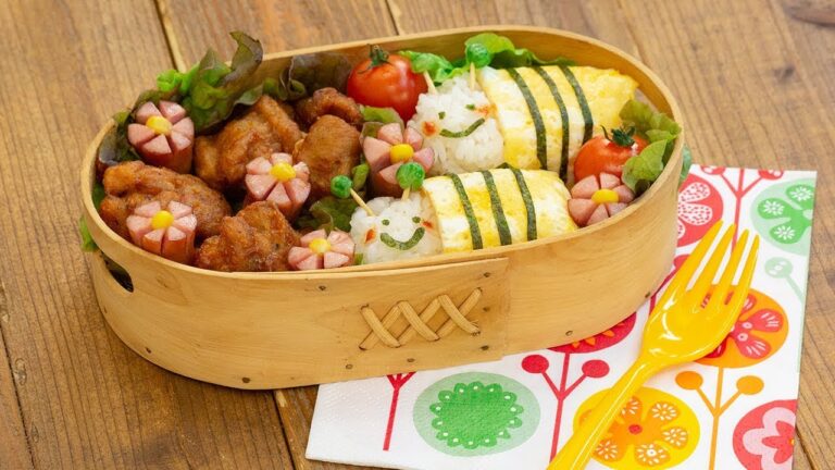 キャラ弁初心者にもおすすめ！みつばちおにぎり弁当