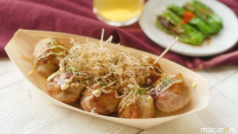 たこ焼きみたい!?  肉巻き ジューシー 豚 キャベツ ボール のレシピ 作り方