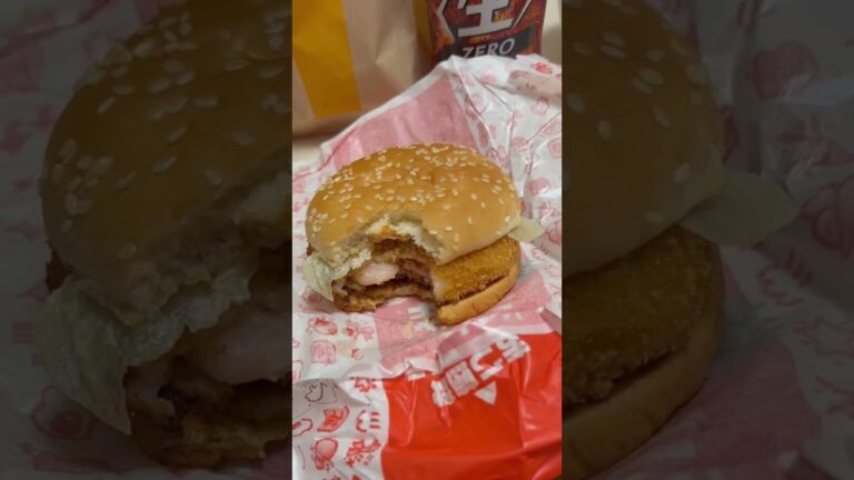 マクドナルドのごまえびフィレオの紹介！