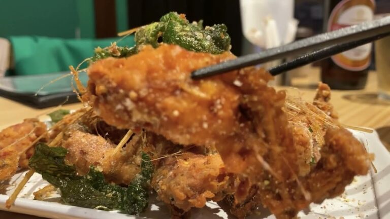 ベトナム料理で〇〇〇の唐揚げを堪能する