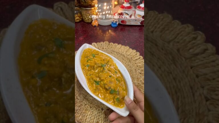 creamy mushroom 🍄 please subscribe my channel @Jimmykirasoi #reels #homeingredients #recipe