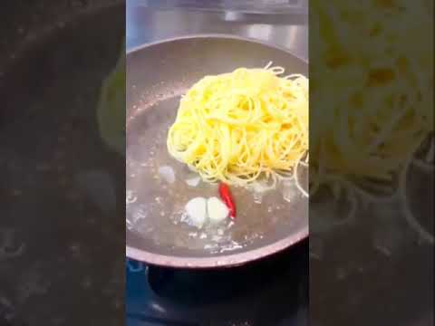 大葉と梅のペペロンチーノ