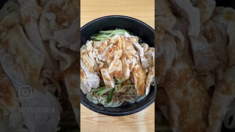 冷やし麺の中で1番人気の棒々鶏冷やし🐔🍜