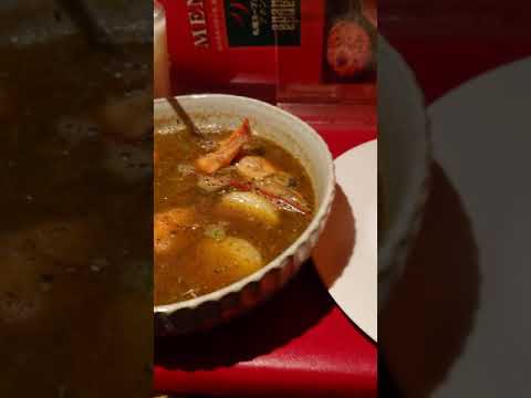 横浜のスープカレー(シーフード