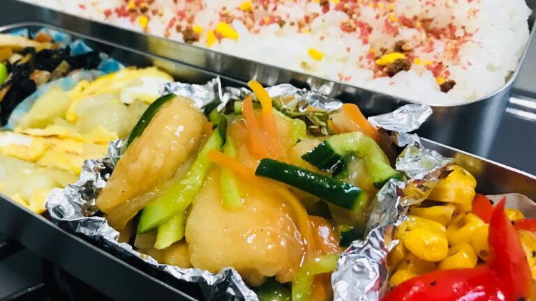 毎日お弁当(勉強)中‼︎作り置きで南蛮漬け。【旦那用です#26】【料理】【cooking】