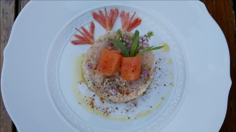 第7話 海の幸のタルタル Tartare de fruits de mer.