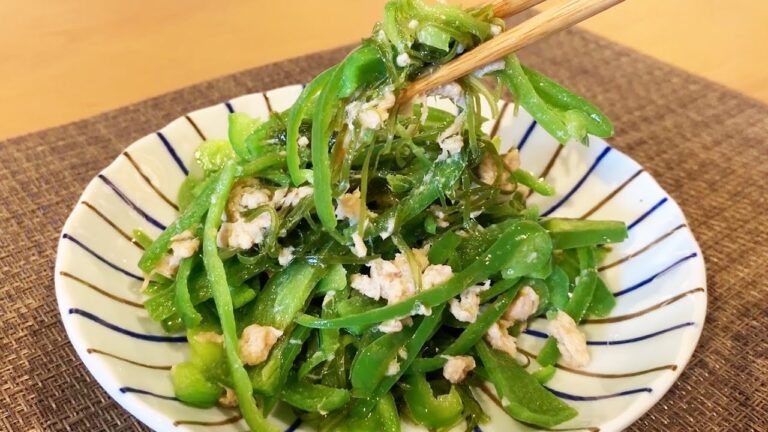 ピーマンと昆布のナムル（かんたん楽うまおかずレシピ）