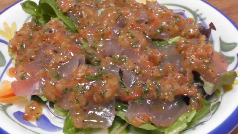 びん長マグロのカルパッチョ