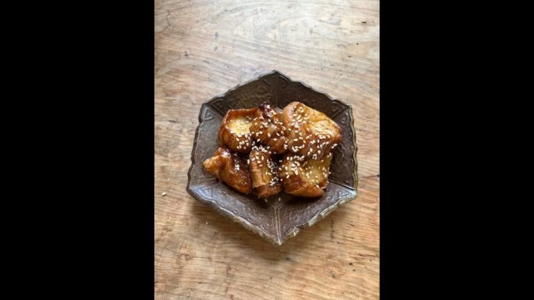 油麩の照り焼きのつくりかた（調理時間5分　※戻し時間除く）　#レシピ