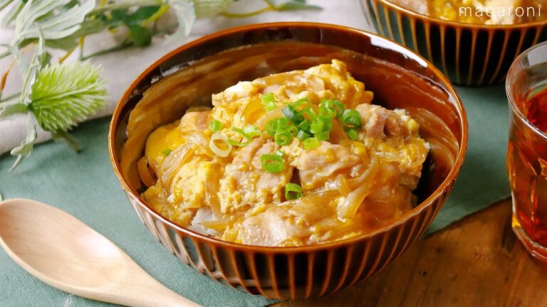 【すき焼きのたれで親子丼】き焼きのたれで味付け簡単！調味料ひとつで完成♪