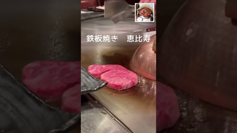【恵比寿】【鉄板焼き】ウエスティン東京のメインダイニングの１つ　ここももはや老舗となった感がある＃Shorts