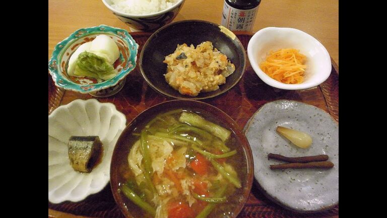 トマトと芹と揚げ湯波の味噌汁で朝食　#Shorts