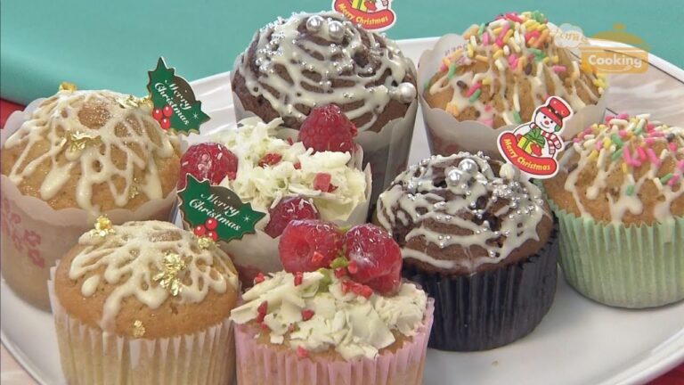『クリスマス風バラエティマフィン』おうちで簡単プロの味！「てげ旨クッキング」