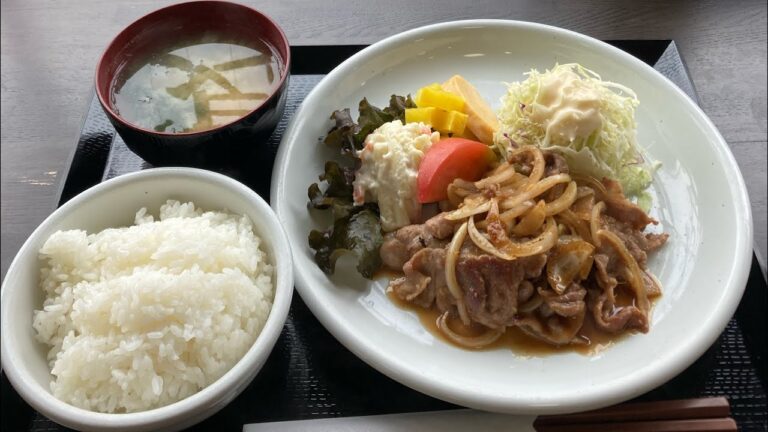 職人飯/生姜焼き定食/世田谷区ルピナス/犬連れもOK/ドッグカフェ#shorts