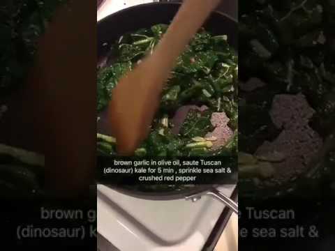 sauteed Tuscan kale