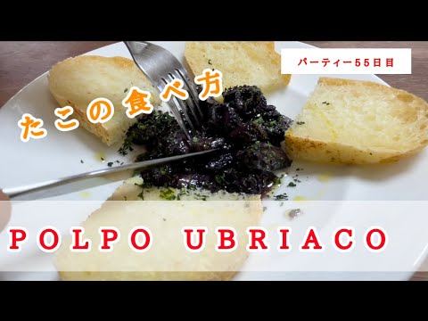 【イタリアンの基本】酔っ払いタコの作り方。赤ワインたっぷりで作るタコの赤ワイン煮。