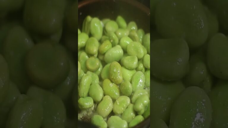 そら豆のニンニク炒め  #料理 #酒 #cooking #日本 #おつまみ #レシピ #酒レビュー #簡単レシピ #春　＃そら豆