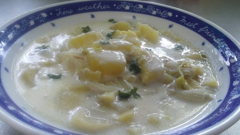 さつまいものミルクスープ