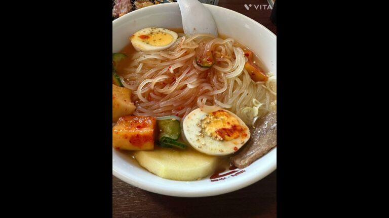 本当の盛岡冷麺と比較してみた。