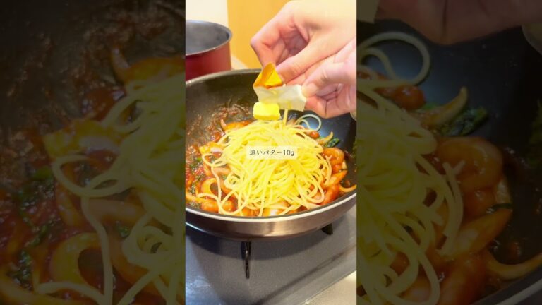 【喫茶店風☕️バター香るコクうまナポリタン🍝】#shoerts #pasta #簡単レシピ