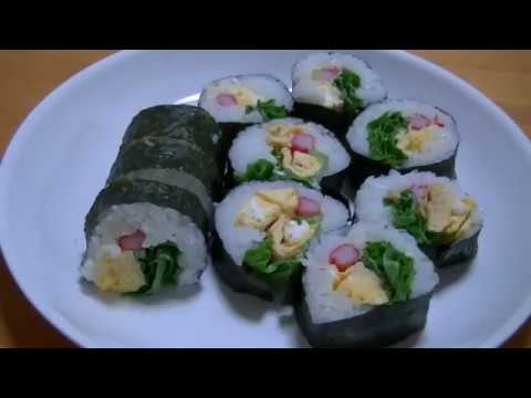 スーパーより美味しい　超絶品のサラダ巻き　寿司でっせ！！