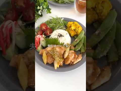 レンジで簡単！やみつきガーリックねぎま　#ラク痩せプレート　#ダイエットレシピ