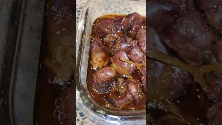 鳥レバー甘辛煮！