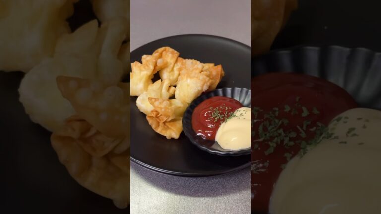 チーズ×餃子の皮×フライ　#shorts
