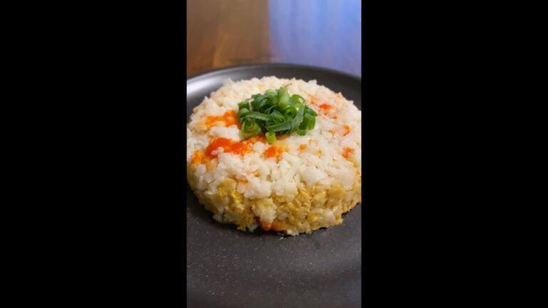 本気で痩せたきゃこれ食っとけ【カニかまオートミールチャーハン】#Shorts