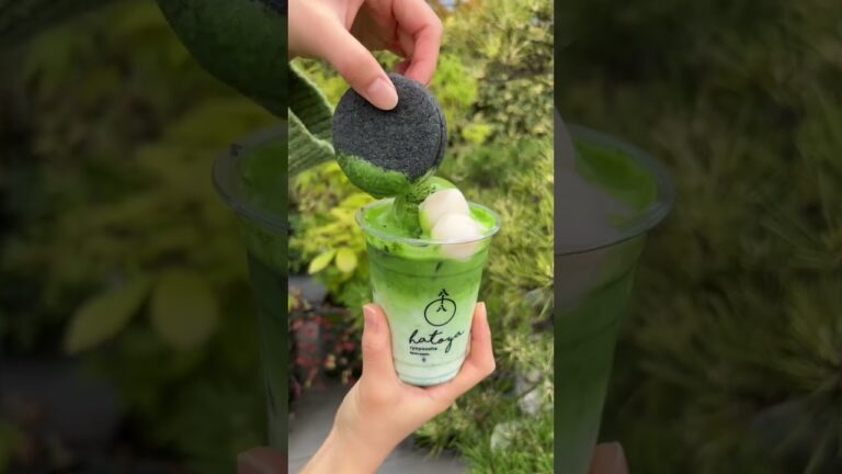 抹茶好きは行かなきゃ損！今しか飲めない究極の抹茶ラテ🍵#shorts #東京グルメ #スイーツ #カフェ #matcha #japanesefood #京都