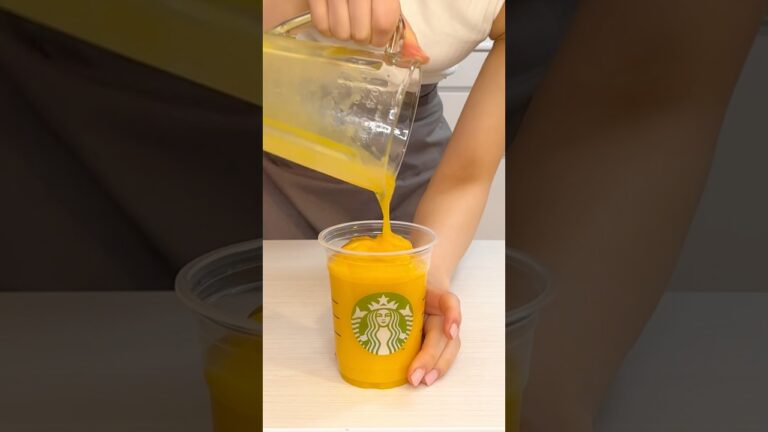 世界一簡単なマンゴーフラペチーノ🥭