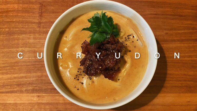 【閲覧推奨】深夜に「カレーうどん」食べたい人は見てください。【超濃厚クリーミーカレーうどん】の作り方