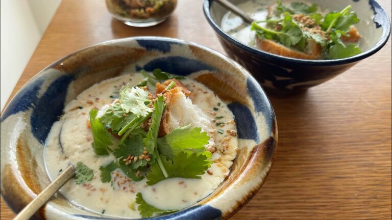 台湾風豆乳スープ