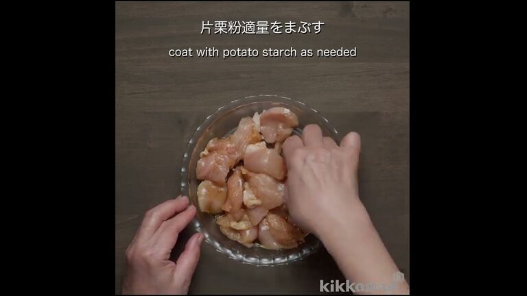 キャベツと鶏むね肉の甘辛炒め      Sweet and Spicy Chicken Saute