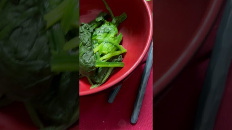 ほうれん草のおひたし