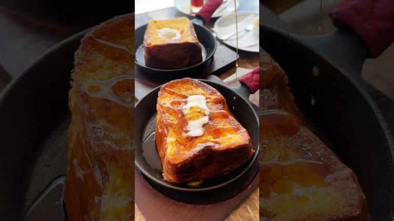 福岡一美味しいふわふわフレンチトースト😋#japanesefood #福岡グルメ